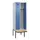 locker met bank,voor scheiding van kleding,HxBxD 2120x600x815mm,2vak