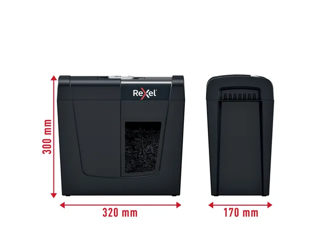 Papiervernietiger Rexel Secure X6 snippers 4x40mm