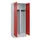 PBM-locker,HxBxD 1950x800x500mm,2vak,vak B 400mm,draaigrendel