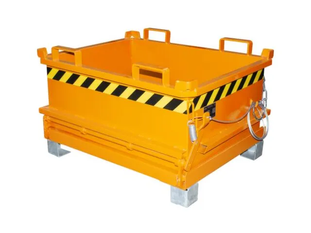 mini-bodemklepcontainer,HxLxB 625x800x1000mm,0,24m³,inrijbeugel,staal