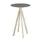 statafel,HxØ 1090x700mm,rond,4voeten zandkleuren