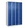 Z-garderobekast,HxBxD 1850x1200x500mm,vak B 150/300mm,draaigrendel
