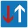 verkeersbord,voorrang tegemoetkomend verkeer,conform StVO,aluminium