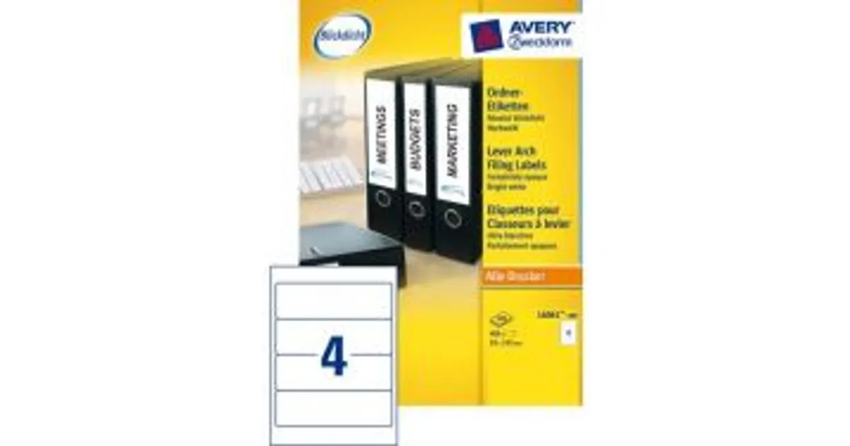 Avery Zweckform 3667 Etiketten 48,5x16,9 mm, mit QuickPeel Abziehhilfe günstig kaufen