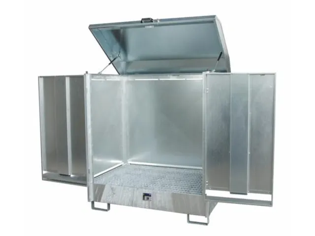 depot,v. aquatox./brandbare stoffen,HxBxD 1614x1437x1015mm