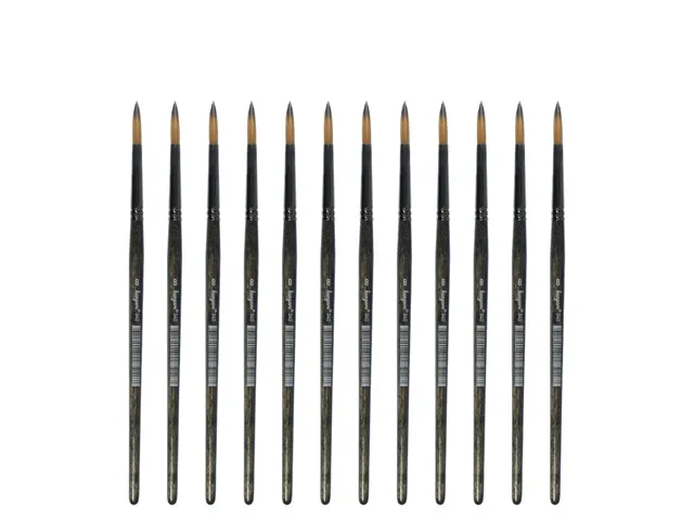 Penseel Kangaro Serie 340 rond Nr. 8 synthetisch doos 12 stuks