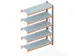 rayonnage grande largeur,rayonnage suivant,HxlxP 3300x2310x800mm