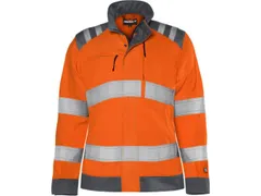 High vis Green jack dames klasse 3 4068 GPLU Oranje/Grijs maat XL