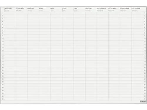 jaarplanner Ultra Thin 60x90 cm