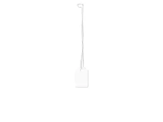 Draadetiket Kangaro 15x24mm wit doos a 500 stuks - 1