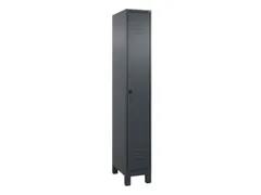 locker,HxBxD 1950x300x500mm,1vak,vak B 300mm,draaigrendel,voeten