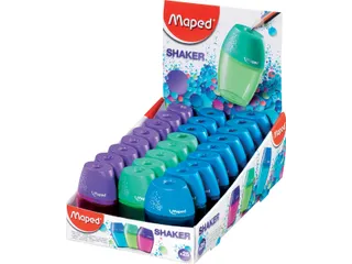 Puntenslijper Maped Shaker 1-gaats display à 25 stuks assorti - 2