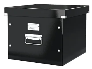 Hangmappenbox Click & Store 320x240x335mm Zwart A4 86% gerecycled kart - 1