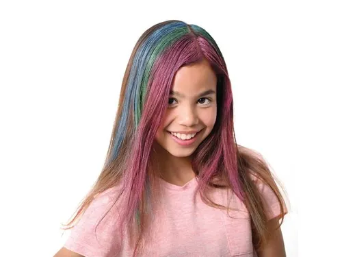 Haarkrijt Eberhard Faber metallic kleuren 3st. Ass. (roze,blauw,groen)