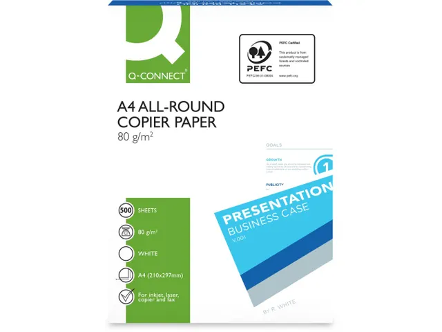 All-Round Kopieerpapier A4 80 gram Wit 500 Vel