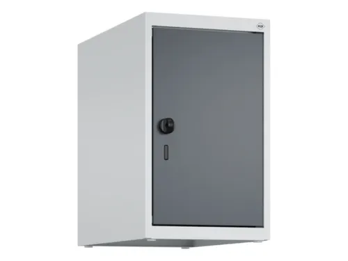 opzetkast,v. locker,1vak.,vak B 300mm,HxBxD 500x300x500mm,draaigrendel