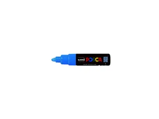 Verfstift Posca PC7M Brede Punt 4,5-5,5mm Lichtblauw - 2