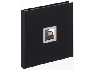 Fotoalbum walther design Black&White 30x30cm 25 vel zwart - 2
