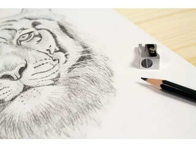 Puntenslijper Westcott aluminium enkel kegelvorm