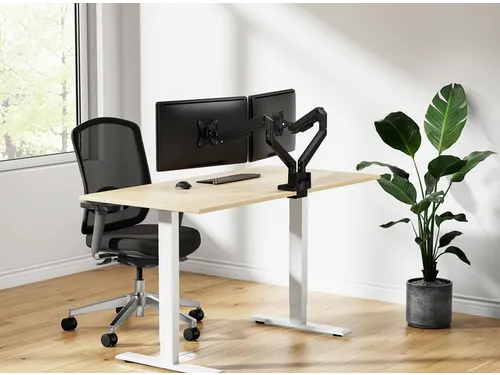 Monitorarm Neomounts NEXT Slim DS70-250BL2 2 schermen 32 inch zwart