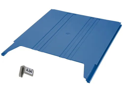 wandsorteerder,opbergvak,v. 9,HxBxD 15x240x302mm,plank(en) ABS,blauw