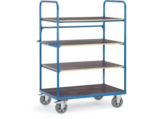Etagewagens 18302 1200kg 1000x700mm Ral5007 4 Etages Watervast - 1