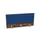 opzetpaneel bureau aanbouw achter NP-tiepolo nut BN6016-blauw 1200mm