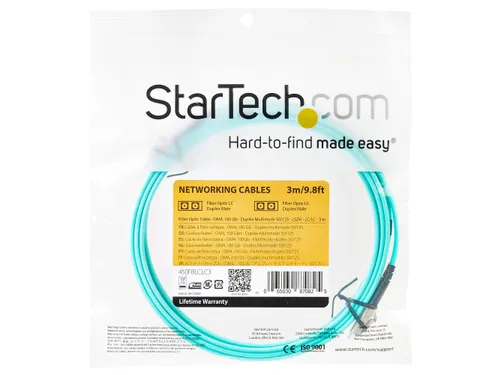 OM4 Glasvezel Patchkabel LC-LC 3m 100G LSZH voor SAN & SFP+