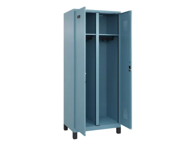 locker voor scheiding van kleding,HxBxD 1950x800x500mm,2vak