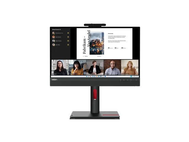 Lenovo ThinkCentre Tiny-In-One 22 21.5 Inch Touchscreen Monitor Zwart