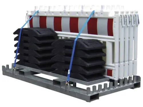 set afzethekken,10hekelementen,11voetplaten,HxL 1250x2250mm,kunststof
