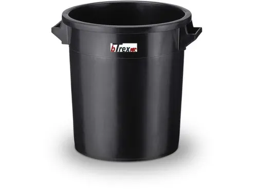 ton,HxØ 410x390mm,35l,HDPE,zwart