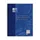 Collegeblok Oxford muziek A4+ 4-gaats 50vel blauw