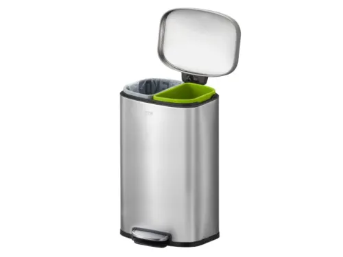 Oli-Cube Recycler pedaalemmer 20+20 Liter RVS