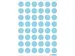HERMA 1863 Multipurpose etiketten Rond 13mm Blauw 240 stuks