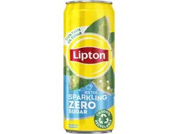 Frisdrank Lipton Ice Tea sparkling zero blik 330ml