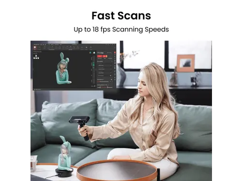 Revopoint Pop 3 Advanced Edition draagbare 3D-scanner met kleurenscans