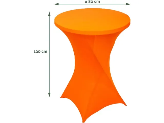 BRASQ Statafelrok Oranje 80cm