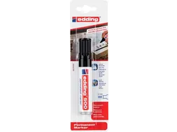 Permanente Marker E-500 Zwart, Op Blister