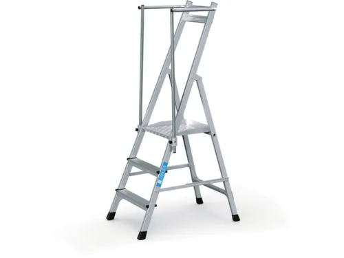 platformladder,bordes HxBxD 740x400x400mm,3trede(n),aluminium