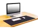 Tapis De Bureau Et Tapis De Souris, Ft 90 X 40 Cm, Noir