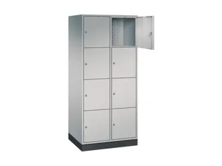 grootvolume-lockersysteem,HxBxD 1950x820x600mm,2x4vakken,cil.-slot - 1