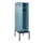 locker met bank,HxBxD 2120x600x815mm,2vak,vak B 300mm,cilinderslot
