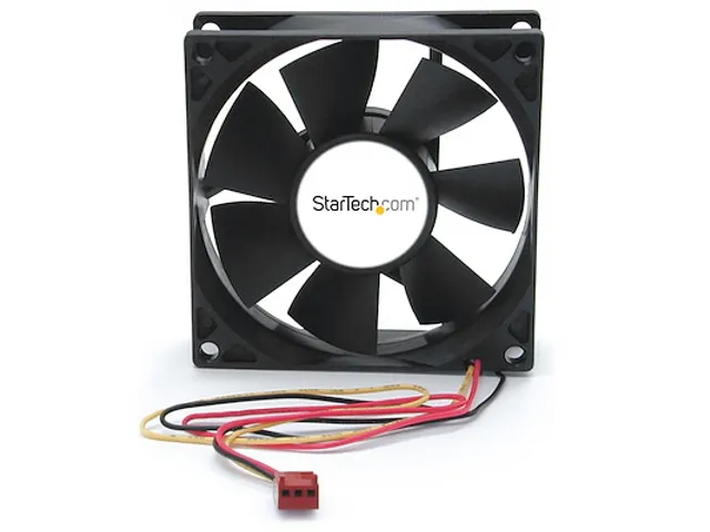 80x25mm Ventilator Computerbehuizing Dubbele Kogellagers TX3 Connector