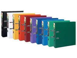 Ordner A4 Pp 80mm Assorti Felle Kleuren
