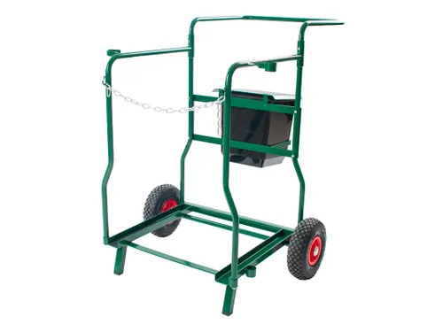 Containerkar voor 1x 240 Liter container Groen
