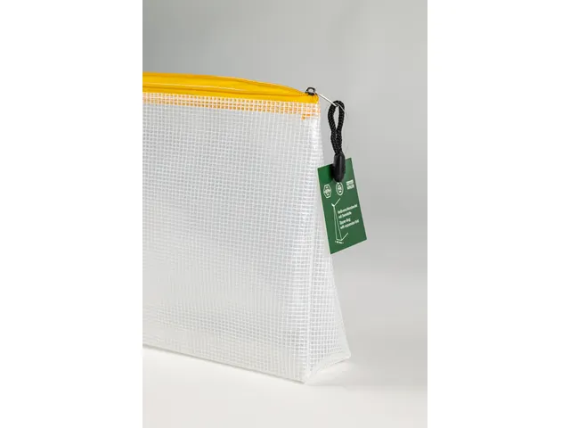 Pochette zip soufflet Foldersys EVA A5 jaune