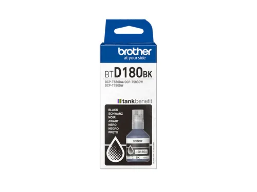 Navulinkt Brother BT-D180BK zwart