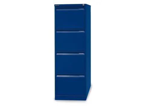 hangmappenkast HxBxD 1321x413x622mm 4hangmappenframes blauw