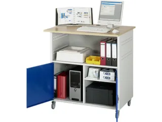 pc-kast,HxBxD 1150x1100x800mm,stopcontactdoos m. schakelaar - 1